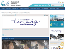 Tablet Screenshot of malaysiantakaful.com.my